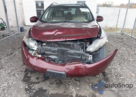 2011 Nissan Murano Sl from USA, damaged, VIN JN8AZ1MW1BW177496